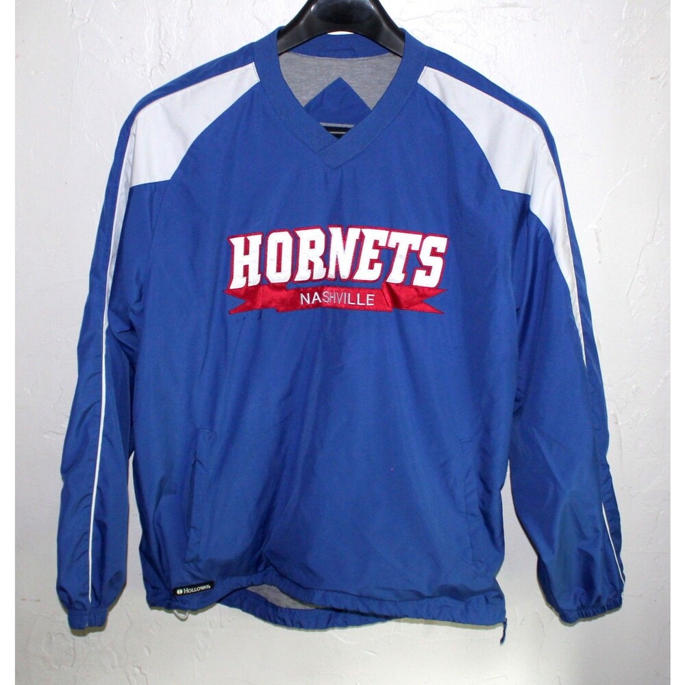Holloway Vintage Windbreaker Nashville Illinois Hornets highschool M sports